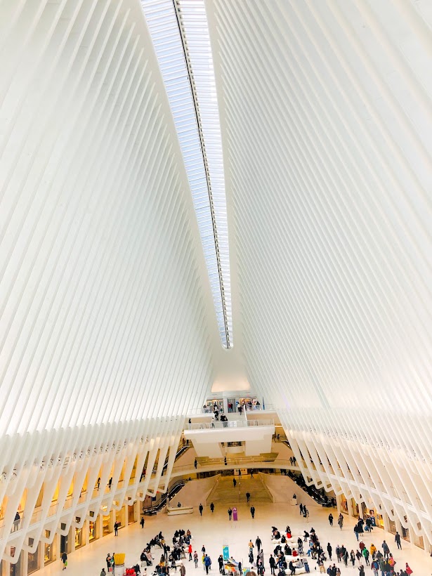 L'Oculus, gare et centre commercial du World Trade Center