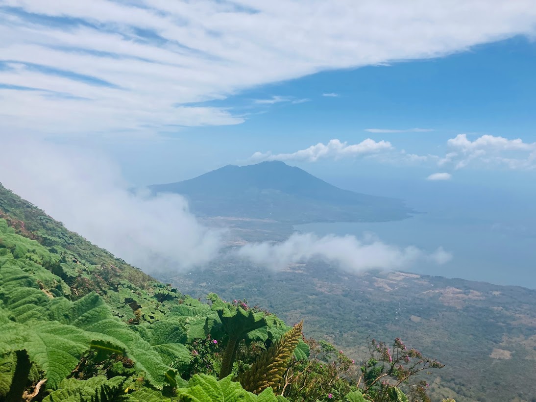 Magnifique vue du Volcan Maderas