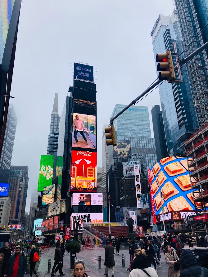 Vivre l'ambiance de Times Square